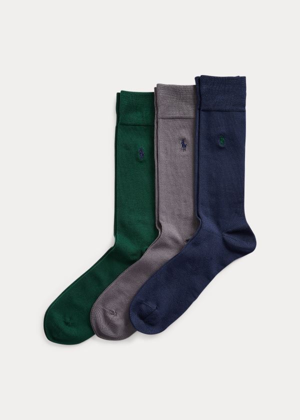 Polo Ralph Lauren Supersoft Trouser 3-Pack Sokker Herre Danmark (SCTEI7023)